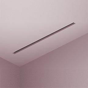 Linear Kit - 24" Length Diffuser + Plenum Box Frameless Mud-in Air Conditioning Vent Cover Diffuser Register for Drywall