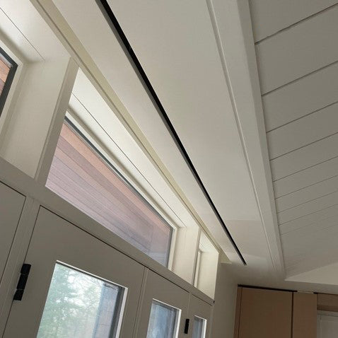 Linear Kit - 60" Diffuser Kit + Plenum Box (400 cfm max) Frameless Mud-in Air Conditioning Vent Cover Diffuser Register for Drywall